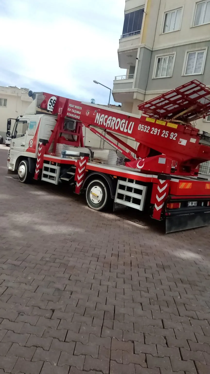 Nacaroğlu asansörlü taşımacılık yüksek bina Gaziantep