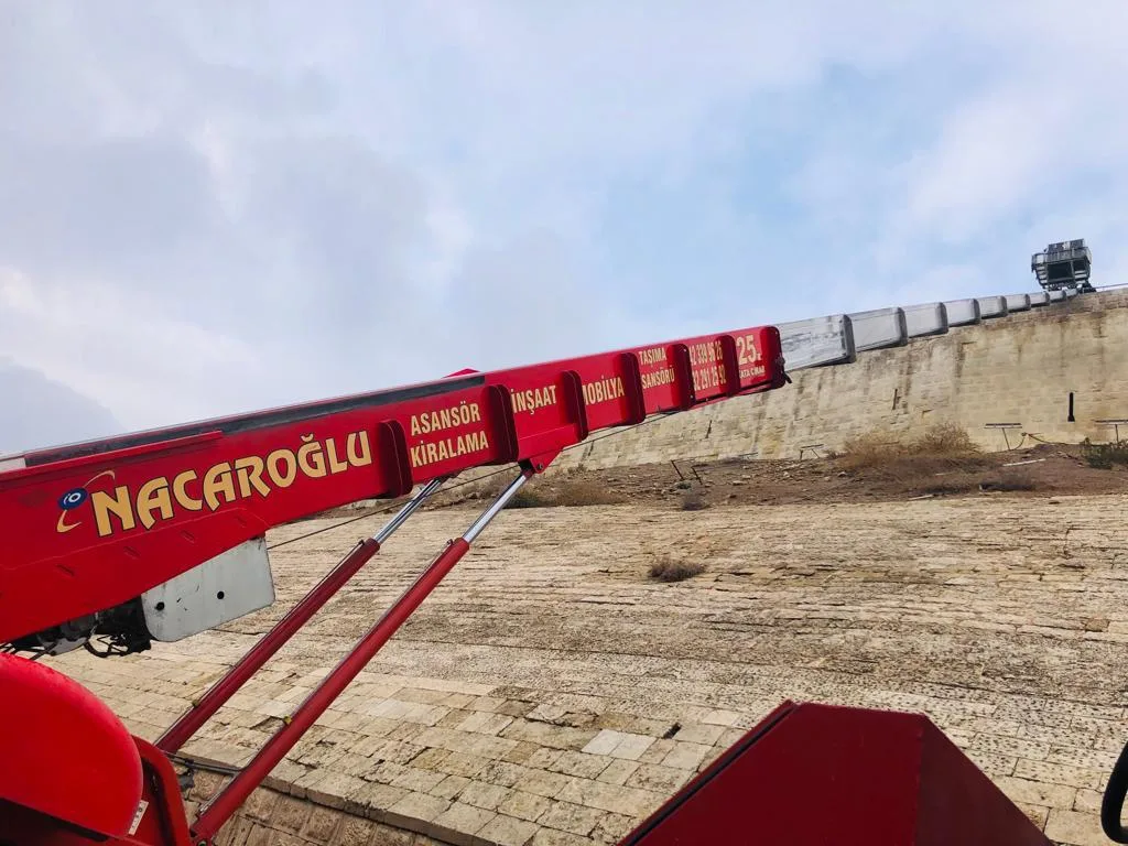 Gaziantep yüksek kat ev taşıma asansörü Nacaroğlu